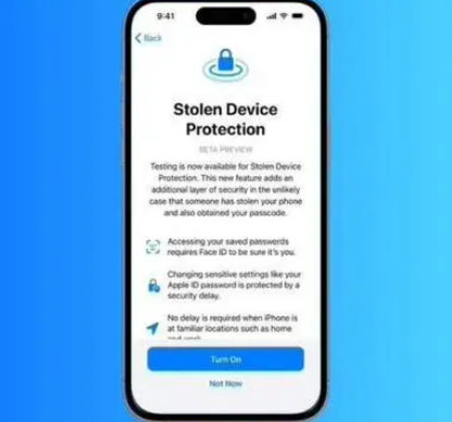 西湖苹果授权维修店分享被盗设备保护功能开启方法 