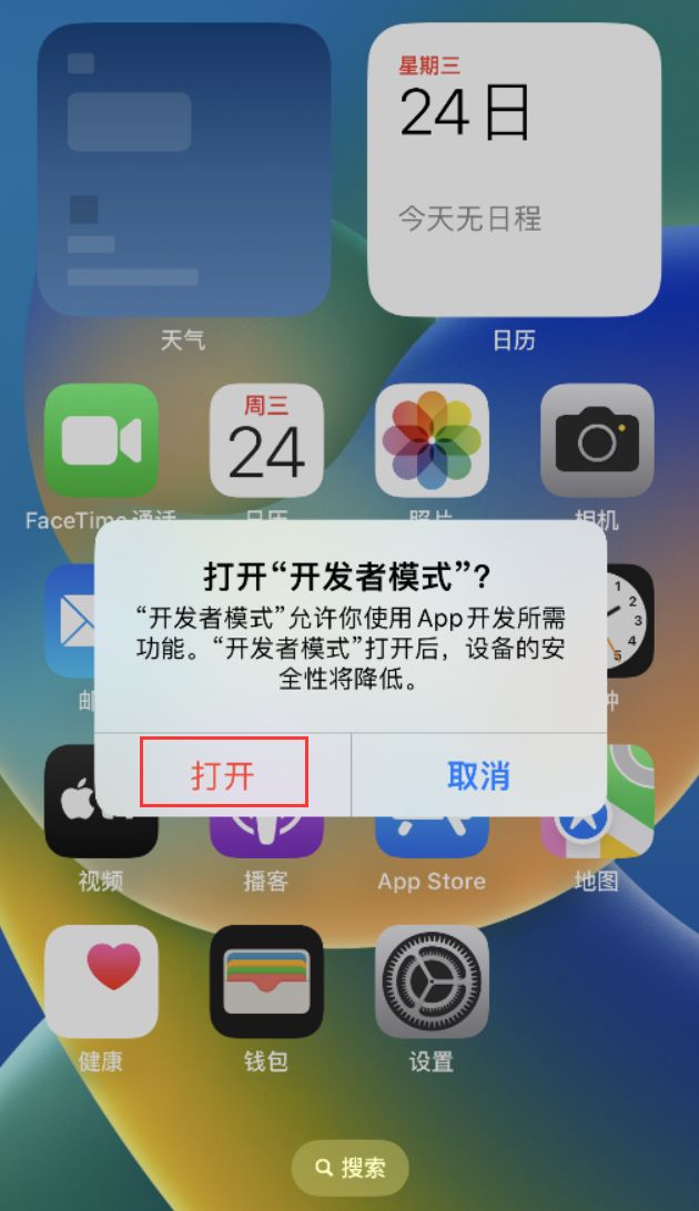 西湖苹果手机维修分享如何打开开发者模式 